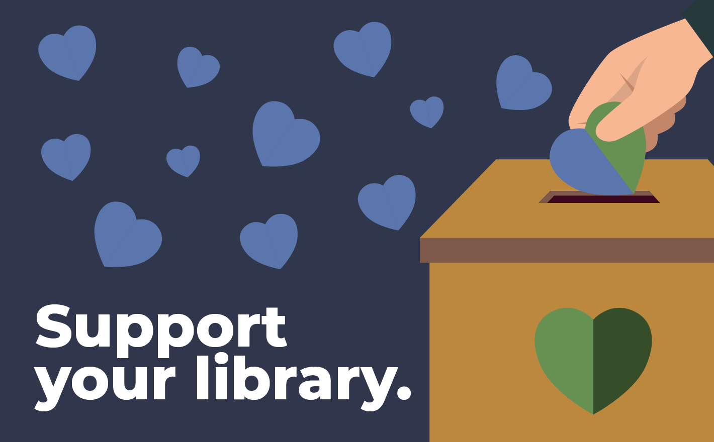 Support Your Library graphic