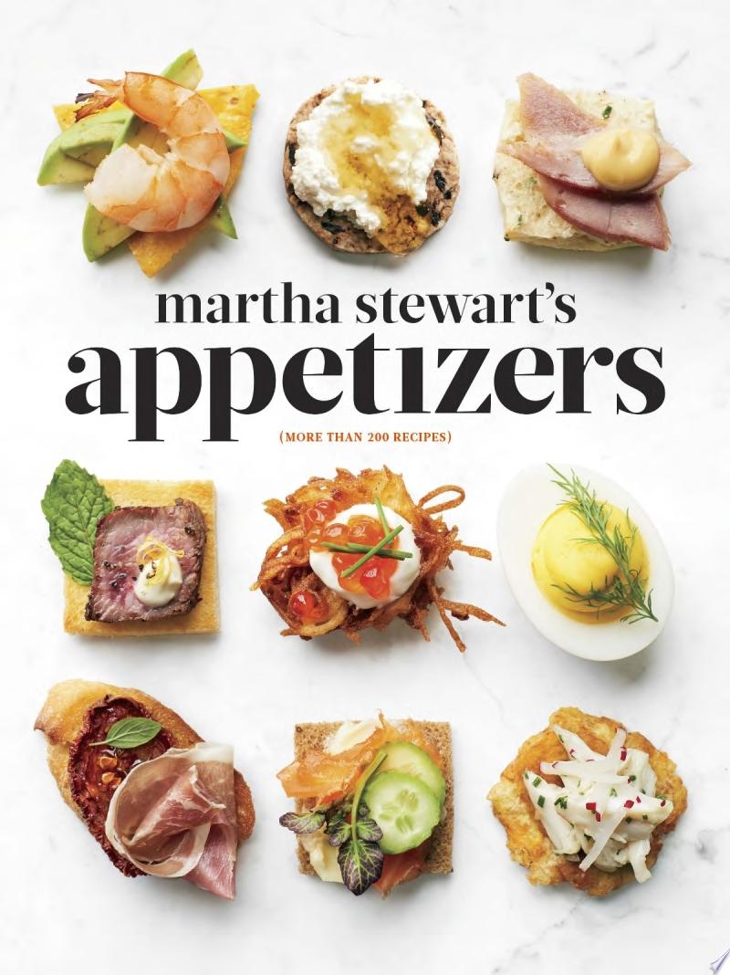 Image for "Martha Stewart's Appetizers"